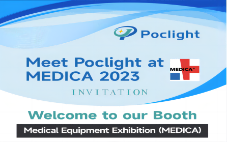 Meet Poclight at Medica 2023 Hall1 G53